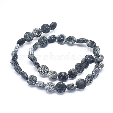 Natural Weathered Agate Beads Strands(G-D0005-17B)-2