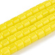Opaque Solid Glass Bead Strands(GLAA-N047-09-F03)-1