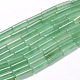 Natural Green Aventurine Column Beads Strands(G-F247-06A)-1