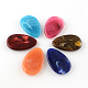 Teardrop Imitation Gemstone Acrylic Big Pendants(OACR-R020-M)-1