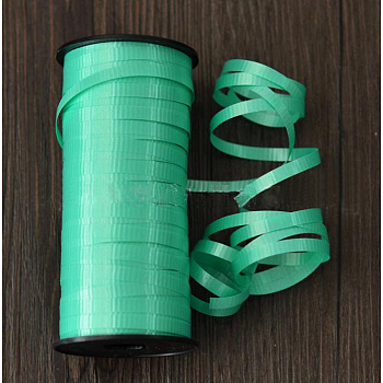 Balloons Ribbon, Curling Ribbon, for Party Decoration, Turquoise, 5x0.1mm, about 100yards/roll(91.44m/roll)