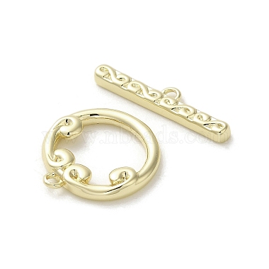 Brass Toggle Clasps(KK-C048-08G)-2