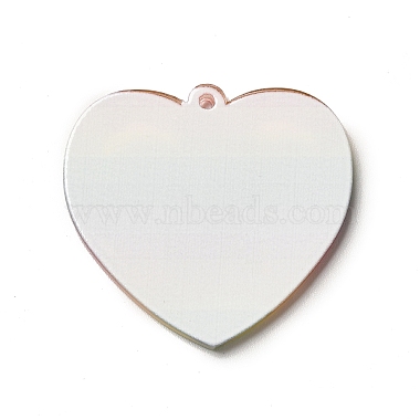 Pendentifs acryliques imprimés couleur arc-en-ciel(OACR-B006-01I)-2