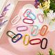 10Pcs Alloy Spring Gate Rings(FIND-TA0009-25F)-7
