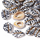 Printed Natural Cowrie Shell Beads(SSHEL-R047-01-B01)-1