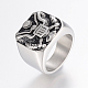 304 anillos de dedo de acero inoxidable(RJEW-G091-23-AS)-1