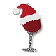 colgantes grandes de acrílico con tema navideño(X-OACR-E024-01B)-1