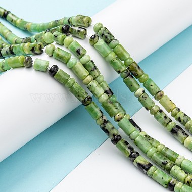 Natural Serpentine Beads Strands(G-C074-01)-4