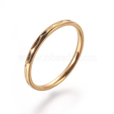 304 Stainless Steel Finger Rings(RJEW-O032-01G-16mm)-2