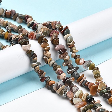 Natural Alashan Agate Beads Strands(G-P497-03A-05)-2