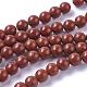 Natural Red Jasper Beads Strands(G-F348-01-6mm-AA)-2