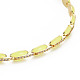 Brass Micro Pave Cubic Zirconia Link Tennis Necklaces for Women(NJEW-T013-01G-01)-3