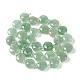 vert brins de perles naturelles aventurine(G-C116-A02-01)-3