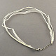 многожильных ожерелье шнура для изготовления ювелирных изделий(NJEW-R218-21)-2