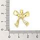 Brass Micro Pave Clear Cubic Zirconia Pendants(FIND-Z041-08G)-3