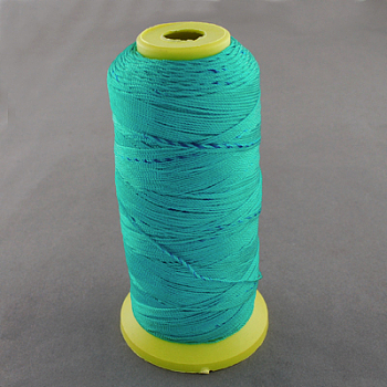 Nylon Sewing Thread, Dark Turquoise, 0.2mm, about 800m/roll
