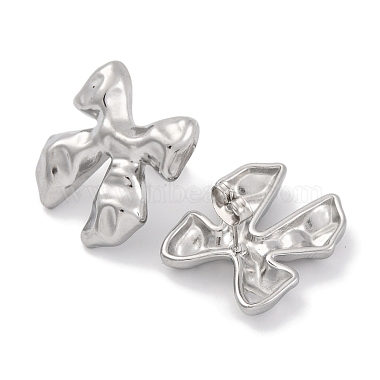 Non-Tarnish 304 Stainless Steel Stud Earrings(EJEW-H013-29P)-2