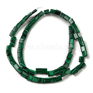 Synthetic Malachite Beads Strands(G-F762-A11-01)-3