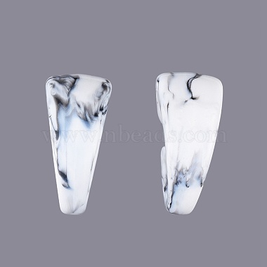 Imitation Gemstone Style Acrylic Stud Earrings(EJEW-JE03379)-2