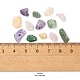 60g 4 perles de pierres précieuses mélangées naturelles de style(G-FS0002-18A)-2