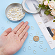 72Pcs 2 Colors Brass Linking Rings(KK-HS0001-64)-3