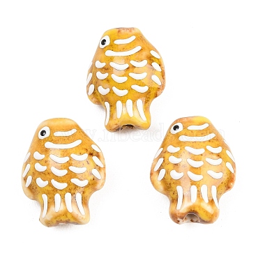 Handmade Porcelain Beads(PORC-K010-08-07)-1