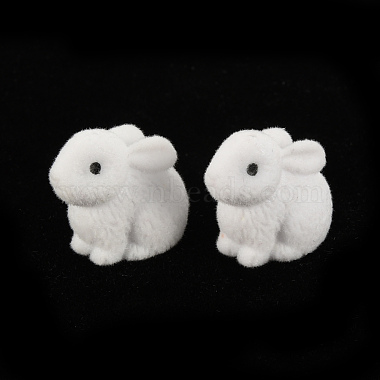 White Rabbit Plastic Beads