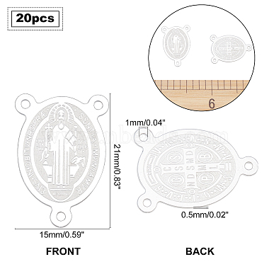 304 Stainless Steel Chandelier Components Links(STAS-UN0007-74P)-2