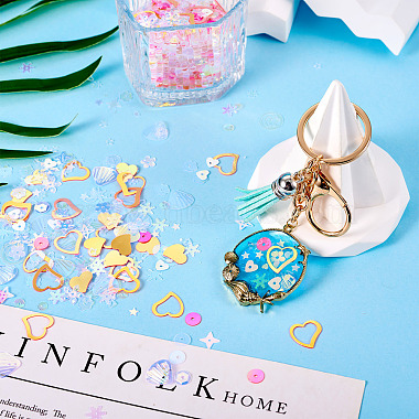 100G Plastic Sequins Beads(PVC-TA0001-04D)-8