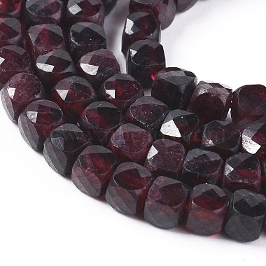 Natural Garnet Beads Strands(G-L537-007)-2