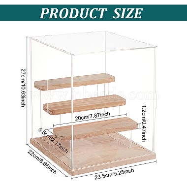 Assembled Acrylic Model Toy Display Box(ODIS-WH0029-42)-2