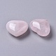piedra de amor de corazón de cuarzo rosa natural(X-G-G798-14)-2