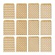 Bolsas de papel kraft ecológicas de 100 pieza 4 patrones(CARB-LS0001-02A)-1