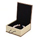 長方形の木製ブレスレットボックス(OBOX-N013-01)-4