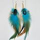 Alloy Feather Dangle Earrings(FS-WGF4526-01)-2