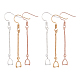 Brass Earring Hooks(KK-FH0001-13-RS)-1