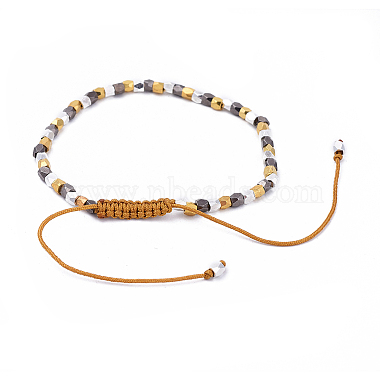 (продажа фабрики ювелирных изделий) регулируемые нейлоновые нити плетеные бусины браслеты(BJEW-JB04380)-3
