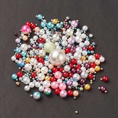 Acrylic Imitation Pearl  Beads(OACR-XCP0001-01)-2