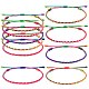 Braided Nylon Thread Cord Bracelets(BJEW-SW00049-03)-1