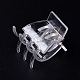 Transparent  Plastic Claw Hair Clips(PHAR-F016-06)-2