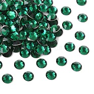 Preciosa&reg MAXIMA Crystal No Hotfix Flatback Stones, Czech Crystal, Dura Foiling, Round(438 11 615 Chaton Rose), 50730 Emerald, SS12(3~3.2mm)(Y-PRC-NSS12-50730)