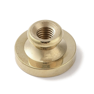 Golden Tone Wax Seal Brass Stamp Head(DIY-B079-01G-H)-3