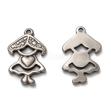 Non-Tarnish 304 Stainless Steel Pendants(STAS-P257-01P)-2