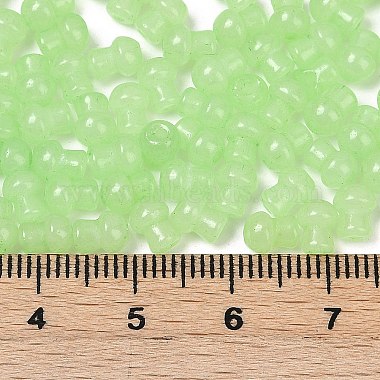 Transparent Colours Glass Seed Beads(SEED-R001-01K)-4