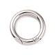 304 Stainless Steel Spring Gate Rings(STAS-Q032-1)-1