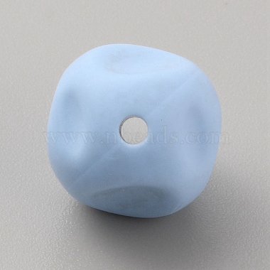 Cube Food Grade Eco-Friendly Silicone Beads(SIL-TAC0003-11N)-2