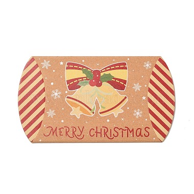 Christmas Theme Cardboard Candy Pillow Boxes(CON-G017-02C)-3
