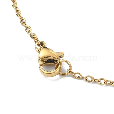Natural Pearl Pendant Necklace & Dangle Earrings(SJEW-JS01276)-4