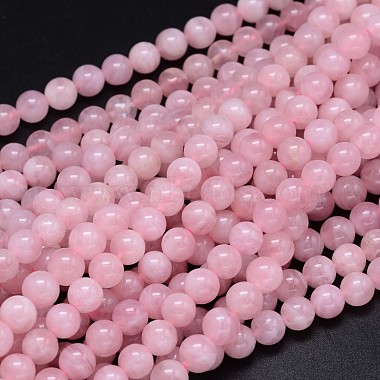 6mm Round Rose Quartz Beads