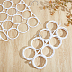 4Pcs 28 Loop Iron Scarf Hanger Holder(AJEW-GO0004-90)-4